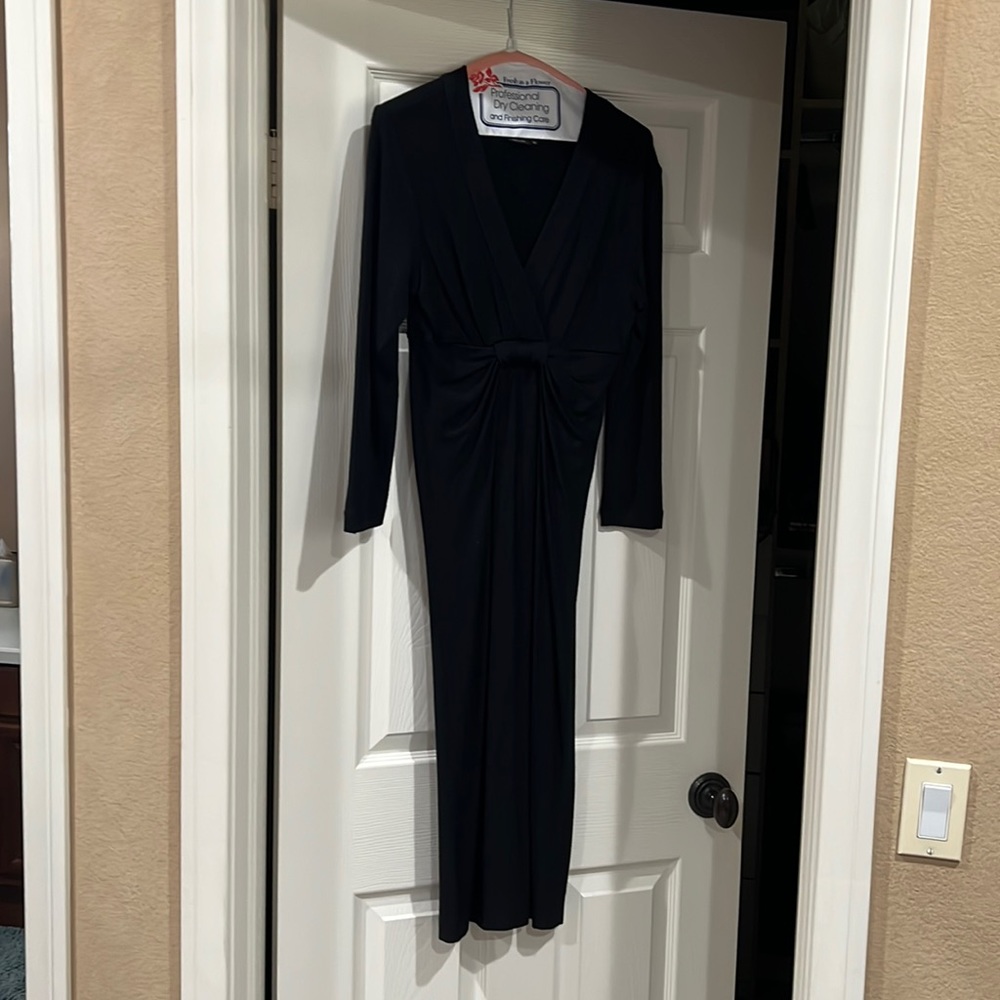 Classy black dress from BCBG